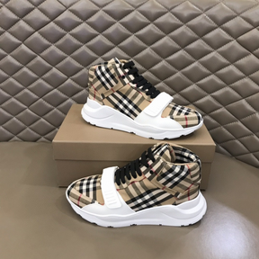 Burberry Tênis Cano Médio