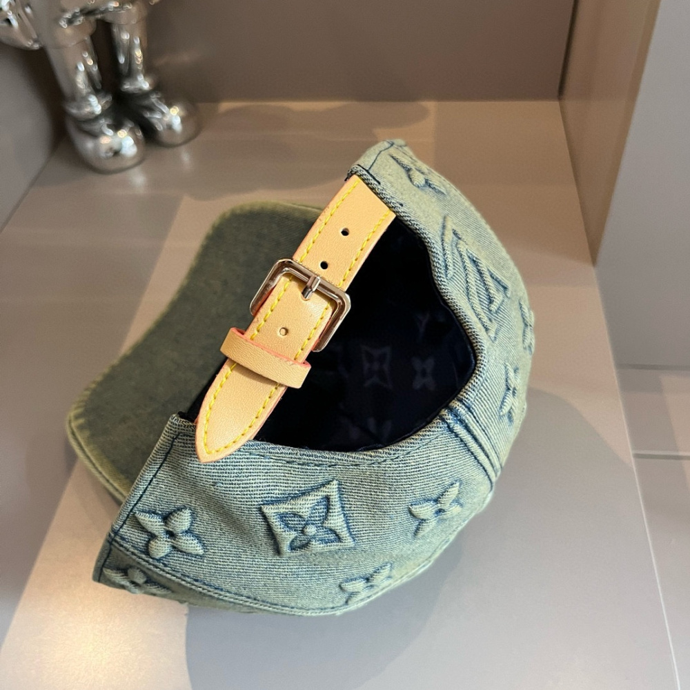 Boné Louis Vuitton Monogram Washed Denim