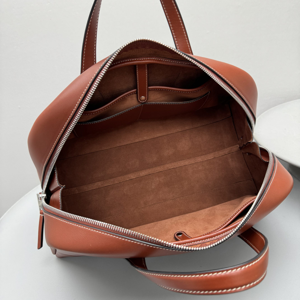 Bolsa Celine Bowling em Couro 41x22.5x23cm (2 cores)