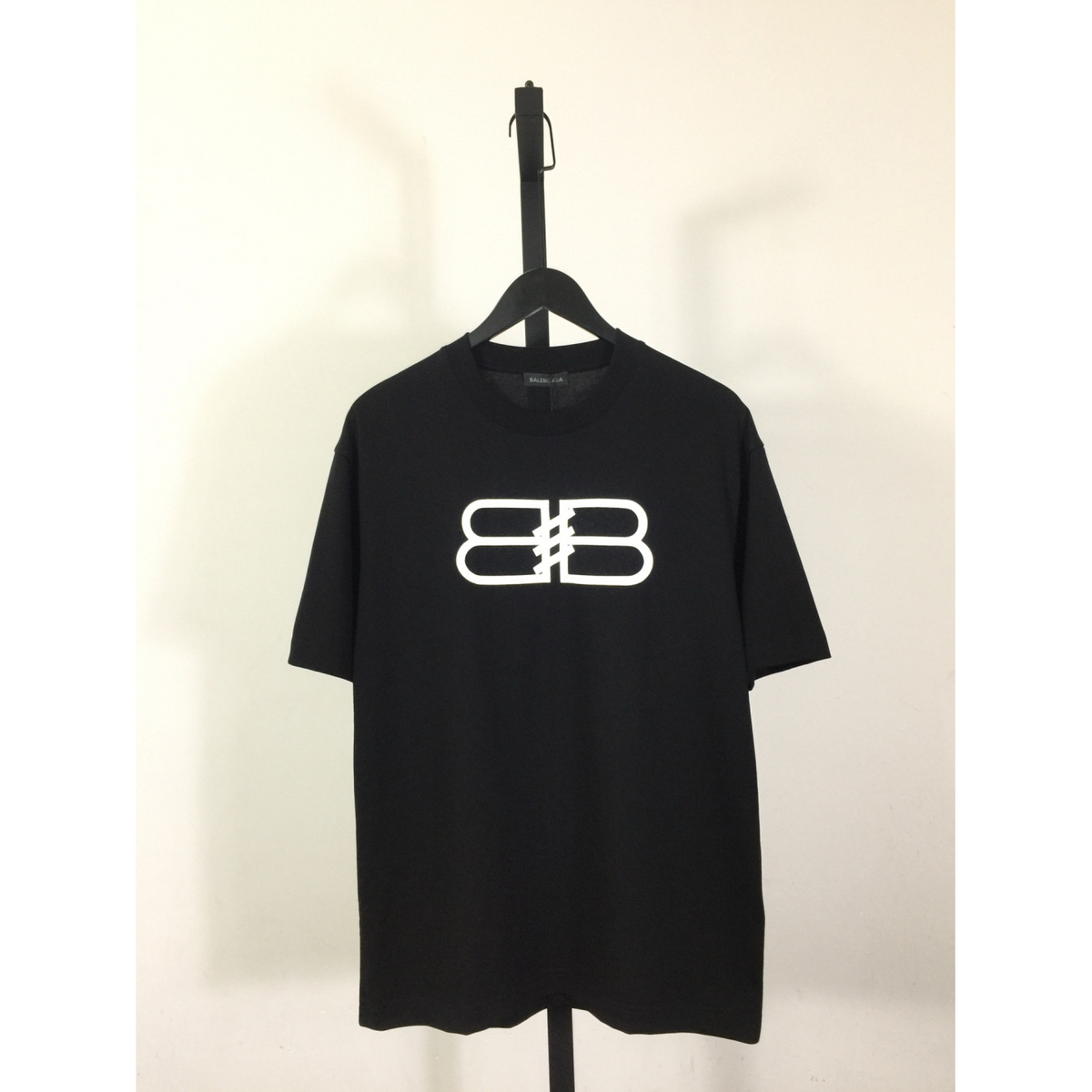 Camiseta de Algodão Balenciaga 3B# Preta