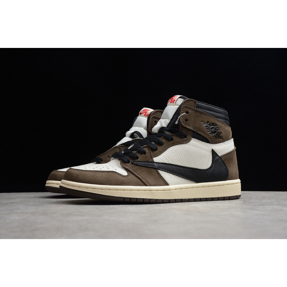 AIR JORDAN 1 HIGH OG TS SP SAIL/BLACK-DARK