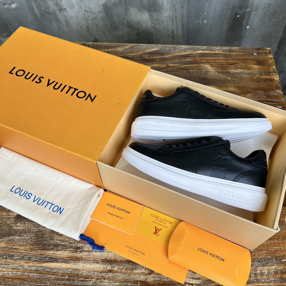 Tênis Louis Vuitton Beverly Hills Preto