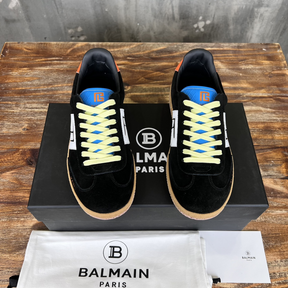 Balmain Tênis Swan Preto/Azul/Laranja