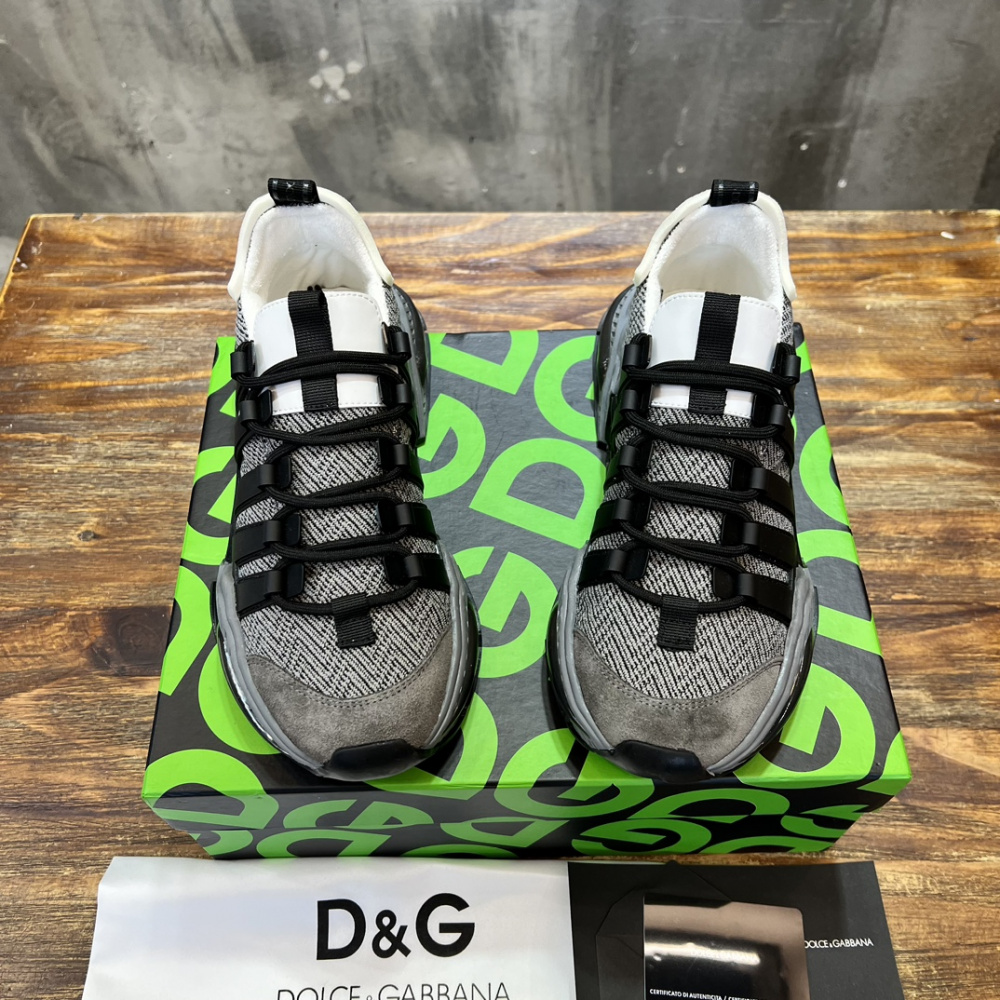 TÊNIS DOLCE & GABBANA AIRMASTER GRAY/BLACK