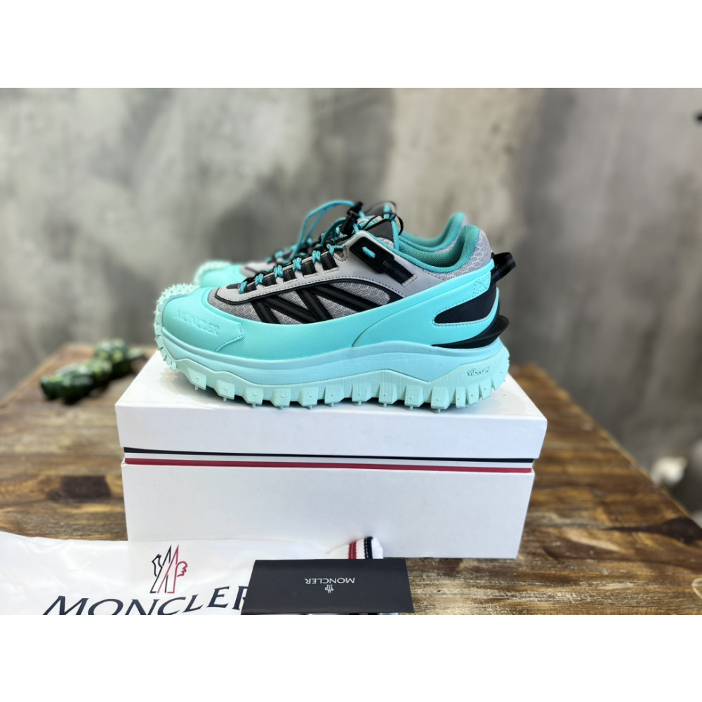 Tênis Moncler Trailgrip GTX Azul Fluorescente