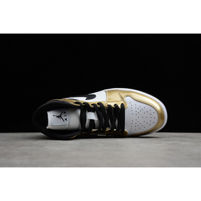 AIR JORDAN 1 MID SE METALLIC GOLD