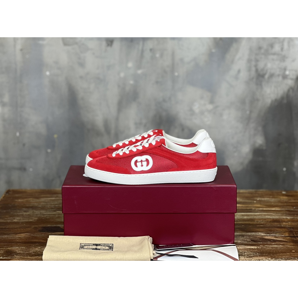 Gucci Interlocking G Sneaker Vermelho