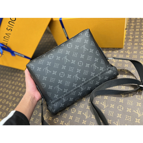 Bolsa Tiracolo Louis Vuitton Messenger Voyager Eclipse 33x22.5x11cm