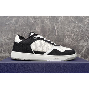 DIOR B27 LOW-TOP BLACK CALFSKIN