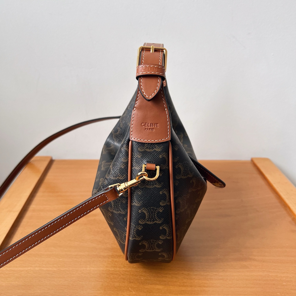 Bolsa Celine Heloïse Média em Couro Canvas 21x24x5cm (3 cores)