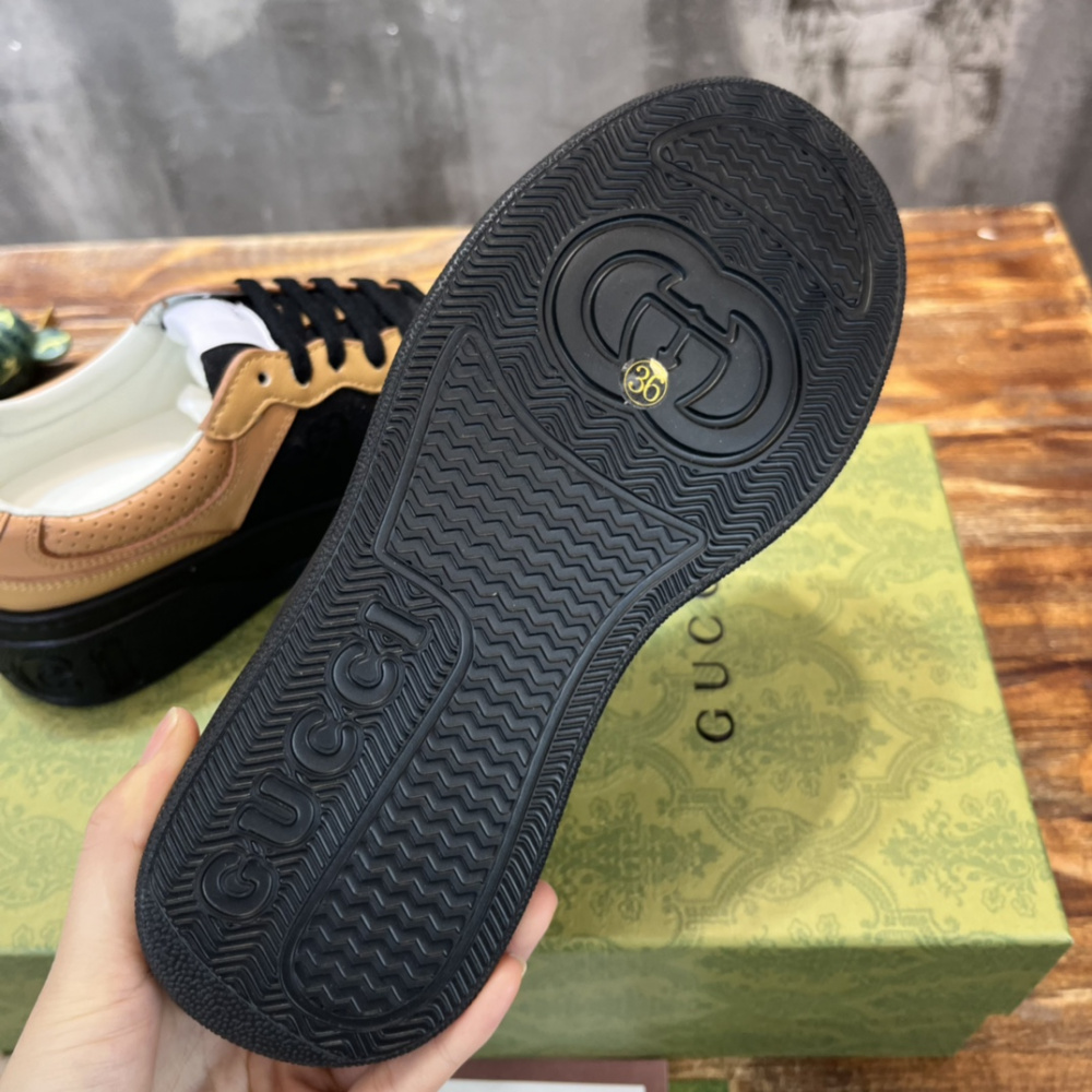Tênis Gucci GG Supreme Marrom/Preto