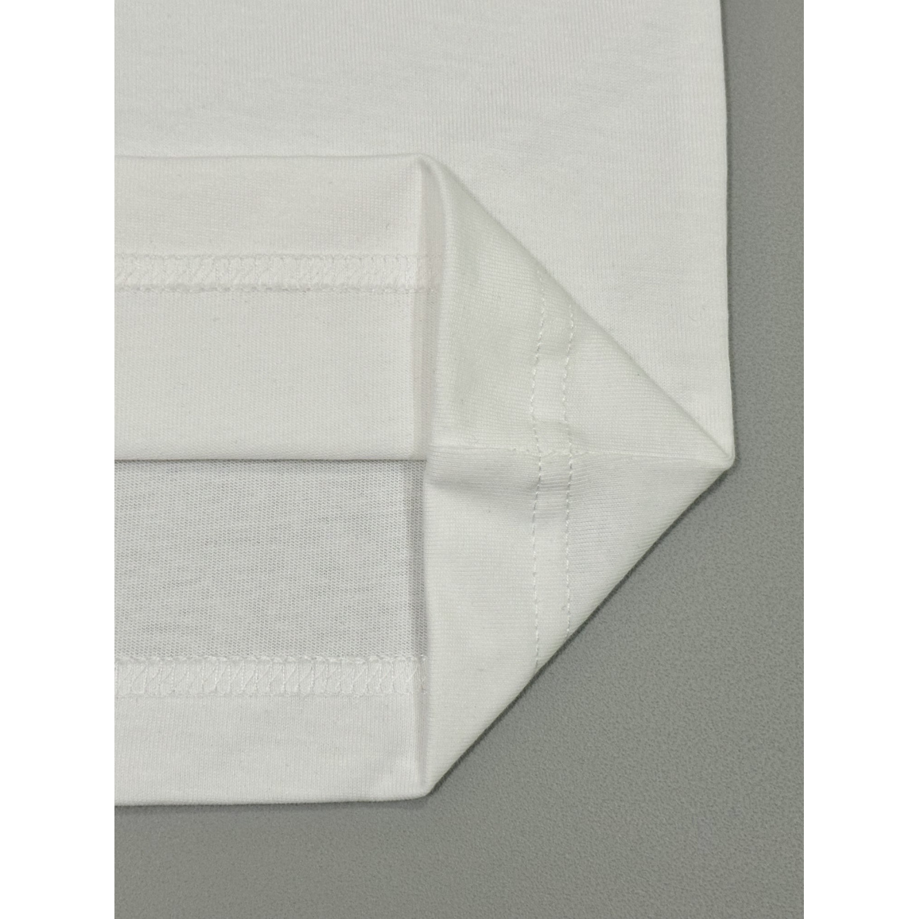 Camisa Prada em algodão com Bordado Prada Branca