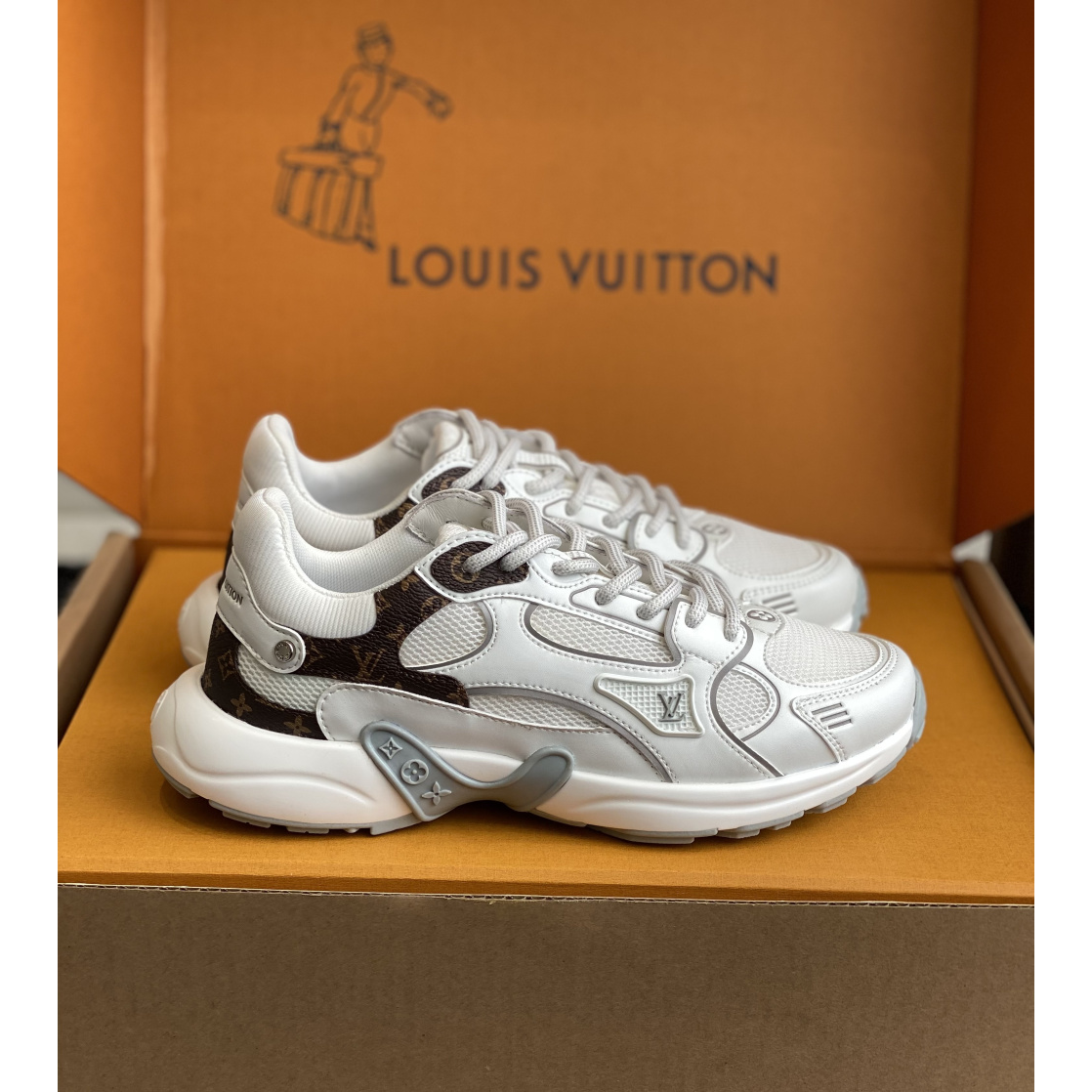 Tênis Louis Vuitton Olympia Branco