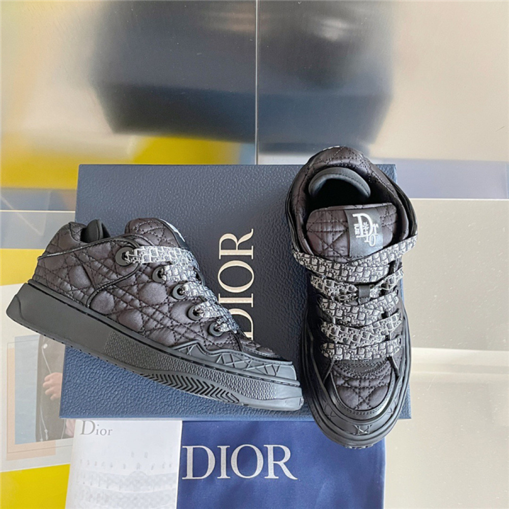 DIOR B9S SKATER ERL BLACK KUMO CANNAGE SATIN
