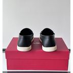 Sapato Mocassim Salvatore Ferragamo Casual Preto