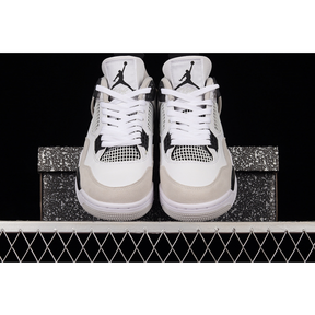 AIR JORDAN 4 RETRO MILITARY BLACK WHITE/BLACK-NEUTRAL GREY