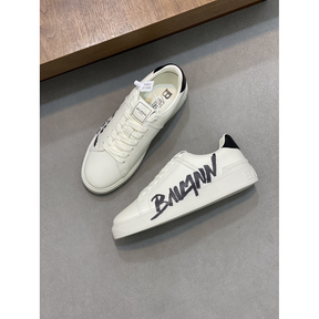 Balmain Tênis Cano Baixo