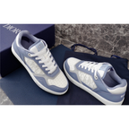 DIOR B27 LOW-TOP BLUE CALFSKIN
