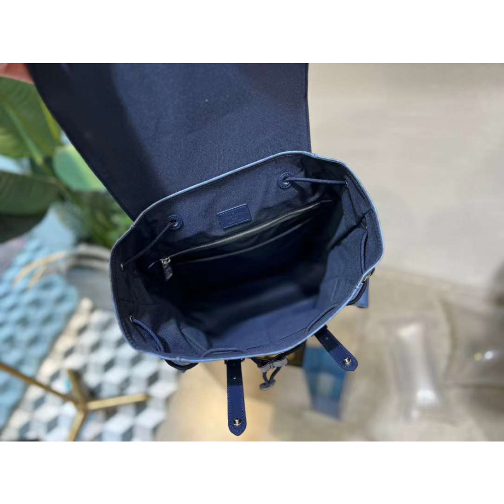 Mochila Louis Vuitton Christopher Blue