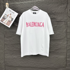 Camiseta de Algodão Balenciaga Branca