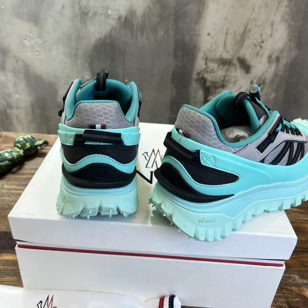 Tênis Moncler Trailgrip GTX Azul Fluorescente
