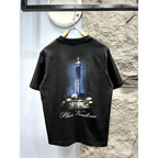 Camiseta de Algodão Balenciaga com estampa VOGUE Preta