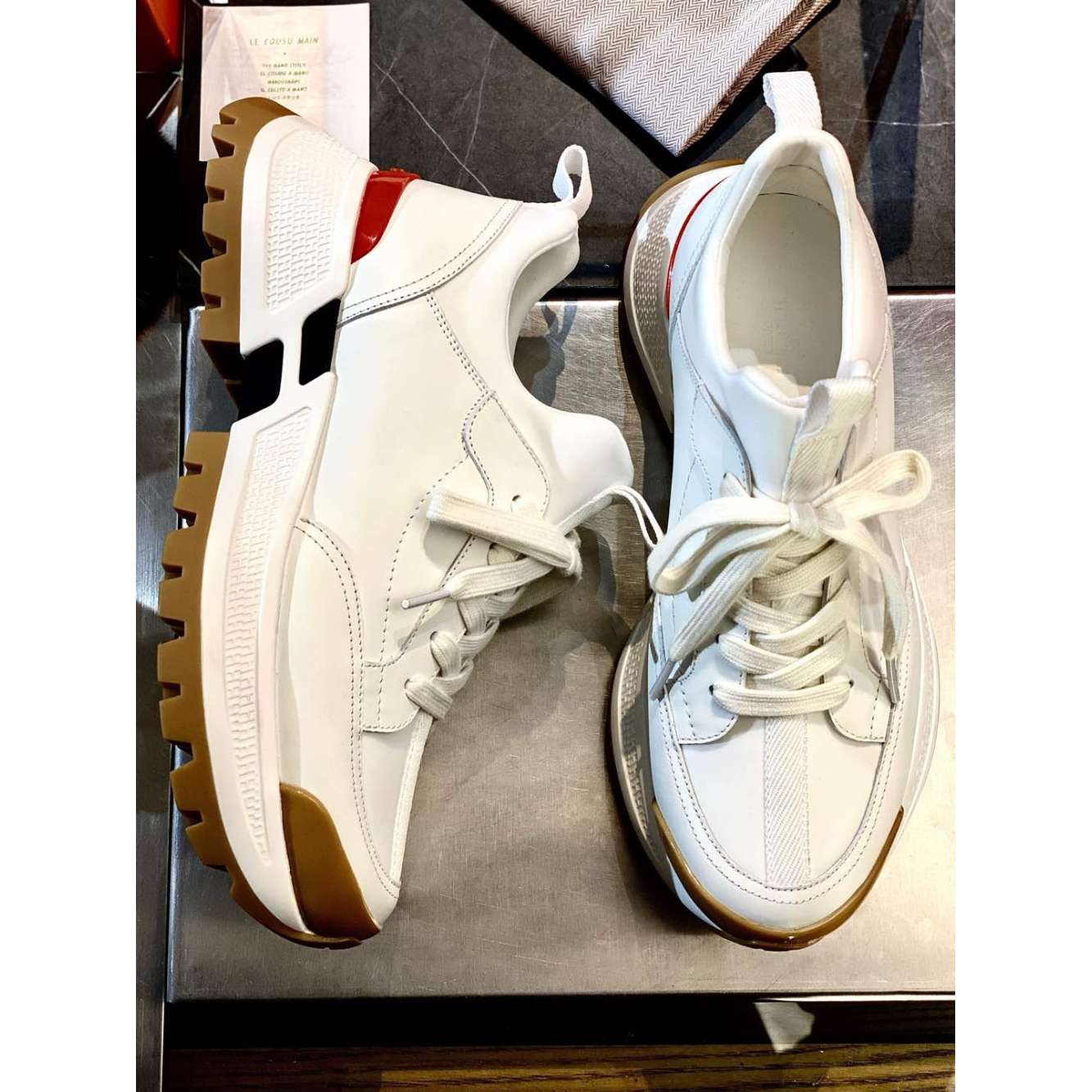 Tênis Hermès Boucing Jump Branco