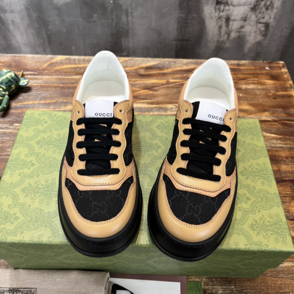 Tênis Gucci GG Supreme Marrom/Preto