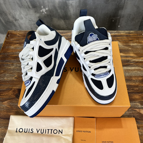Tênis Louis Vuitton LV Skate Azul/Branco