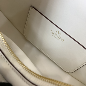 Bolsa Valentino Garavani Tiracolo VLogo Moon pequena 20x23x8cm  (Off White e outras cores)