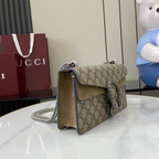 Bolsa Gucci Dionysus Estampa GG Marrom Super Mini/Média/Grande