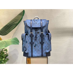 Mochila Louis Vuitton Christopher Blue
