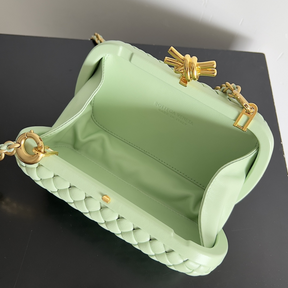 Bolsa Bottega Veneta Knot Chain 19x11.5x5CM (duas cores)