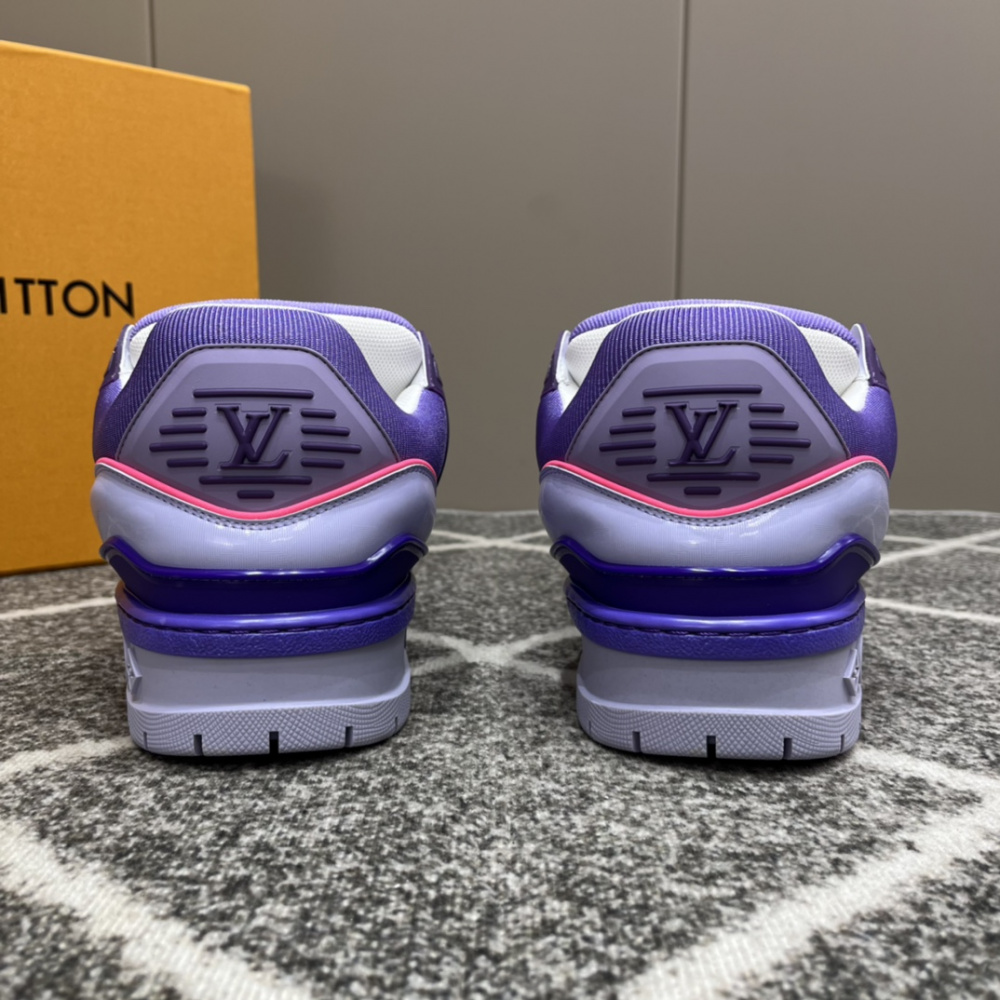 Tênis Louis Vuitton Trainer Maxi Violeta