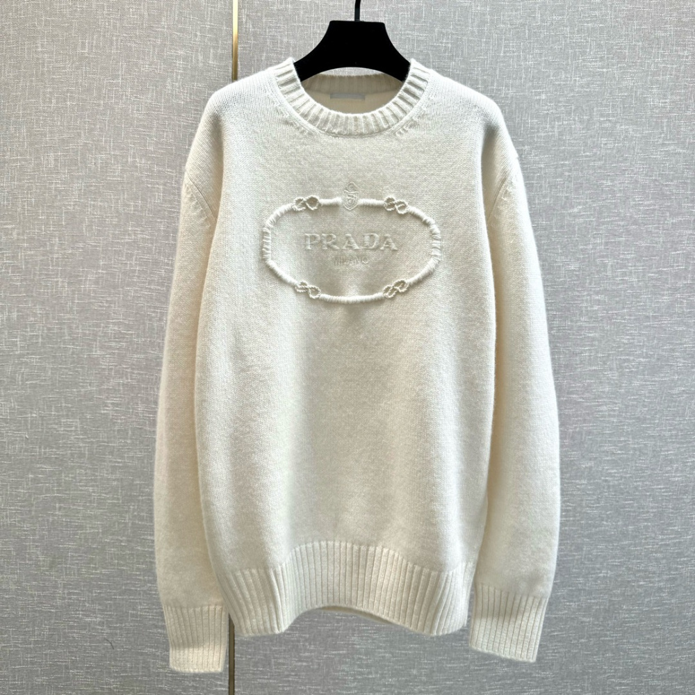 Moletom Prada com Logotipo Estampado na frente Off