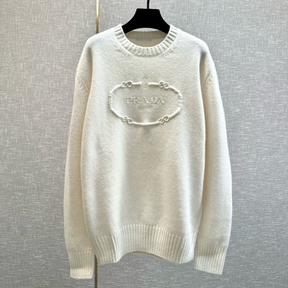 Moletom Prada com Logotipo Estampado na frente Off