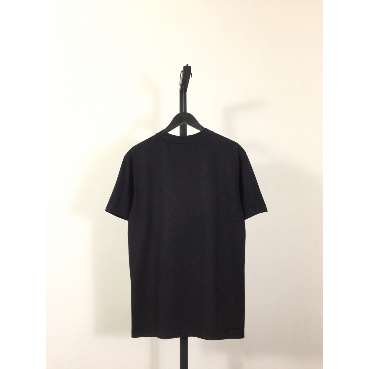 Camisa Burberry de algodão Preta com logo Azul