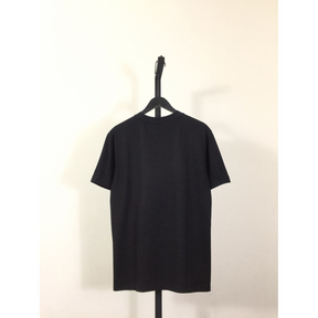 Camisa Burberry de algodão Preta com logo Azul