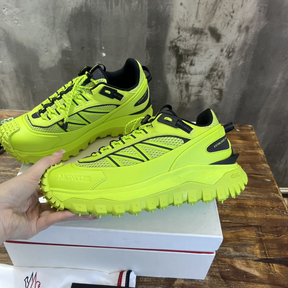 Tênis Moncler Trailgrip GTX Verde Fluorescente