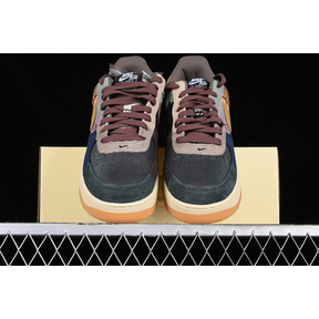 TRAVIS SCOTT AIR FORCE 1 LOW GREY/YELLOW/BLACK/BLUE/PURPLE