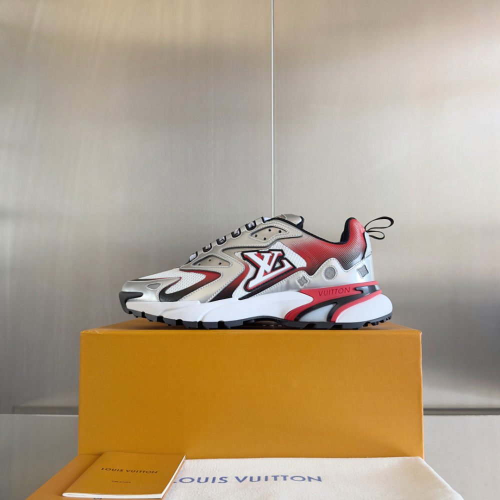 Tênis Louis Vuitton Runner Tatic Vermelho