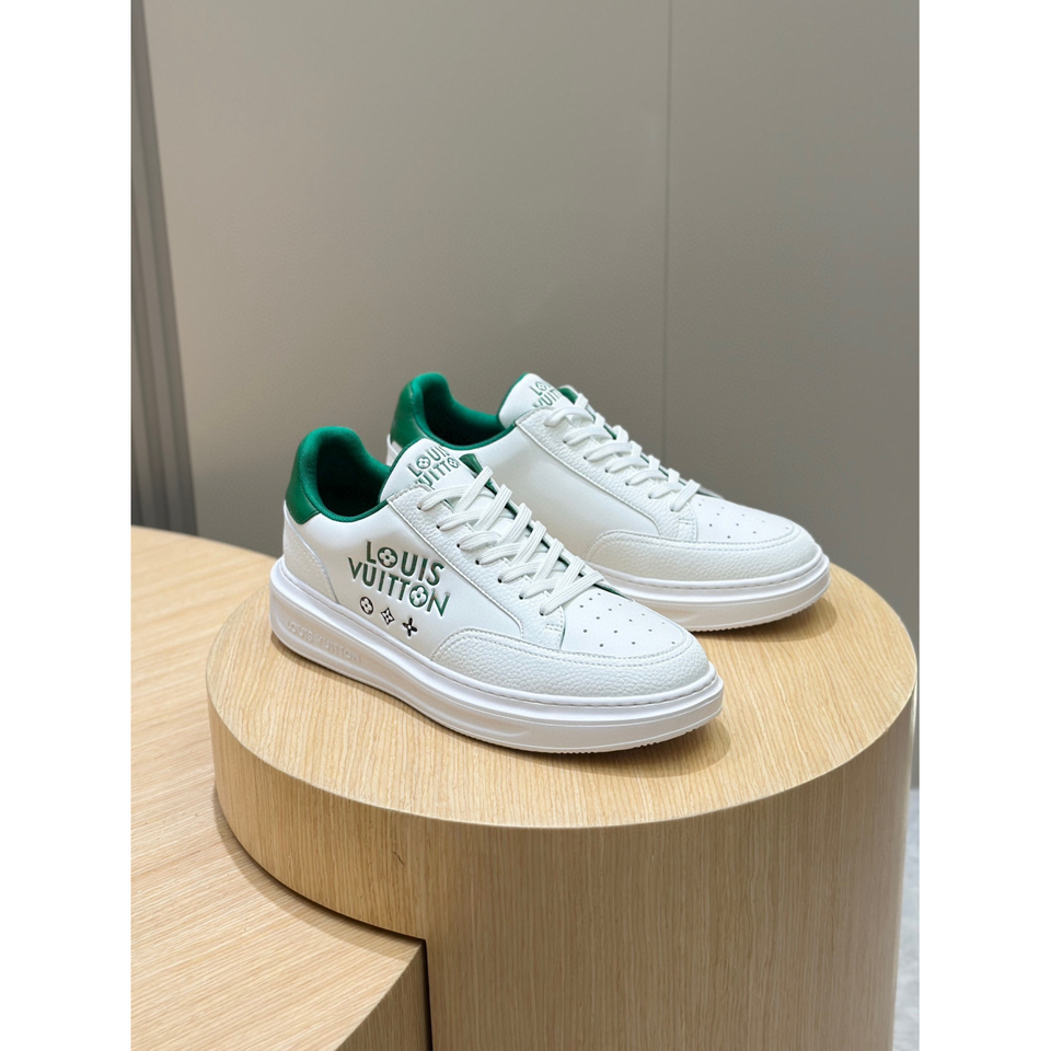 Louis Vuitton Tênis Casual Branco/verde