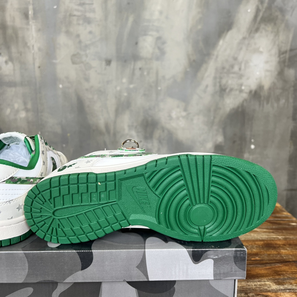 Nike SB Dunk Low BAPE Off White Black Grey