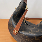Bolsa Celine Heloïse Média em Couro Canvas 21x24x5cm (3 cores)