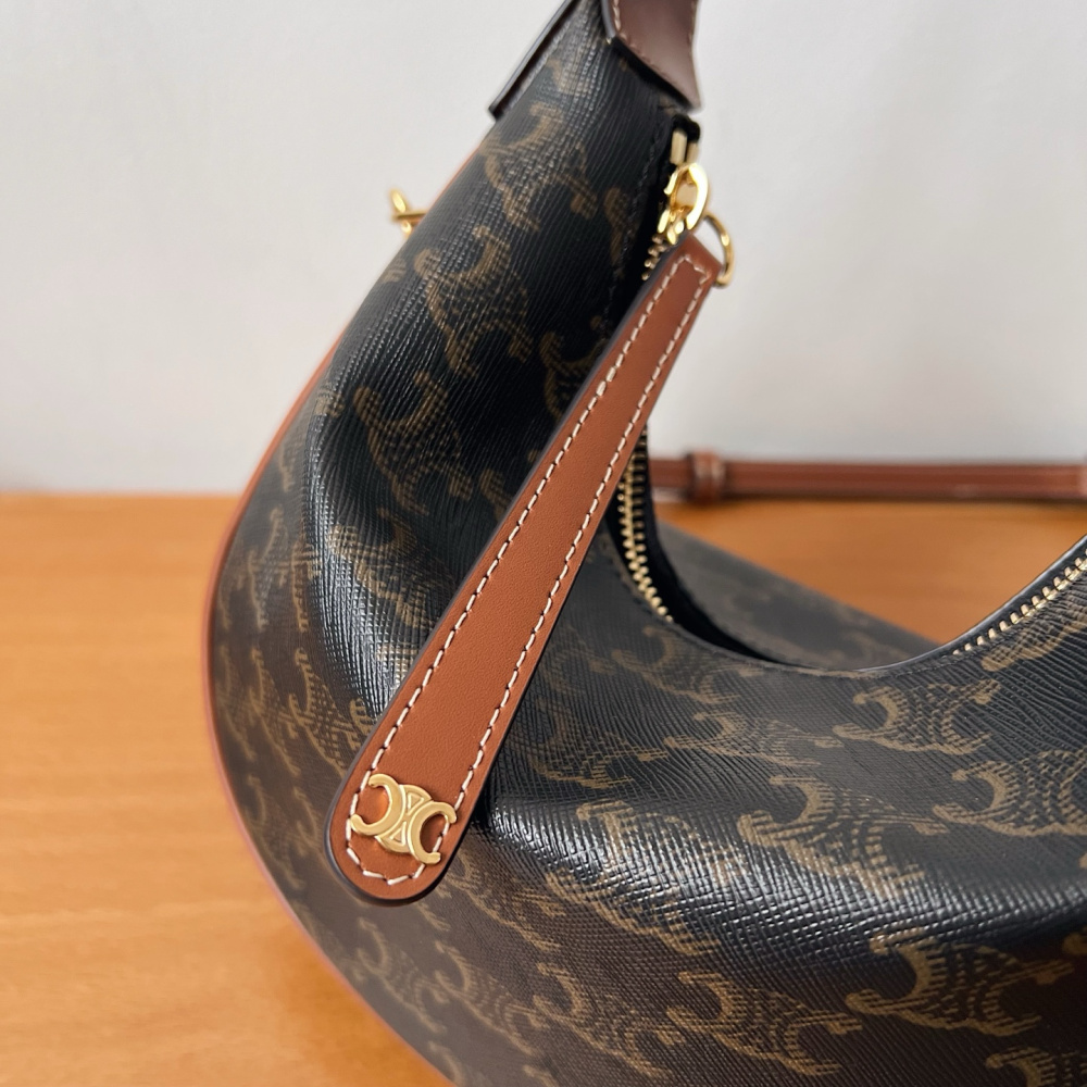 Bolsa Celine Heloïse Média em Couro Canvas 21x24x5cm (3 cores)