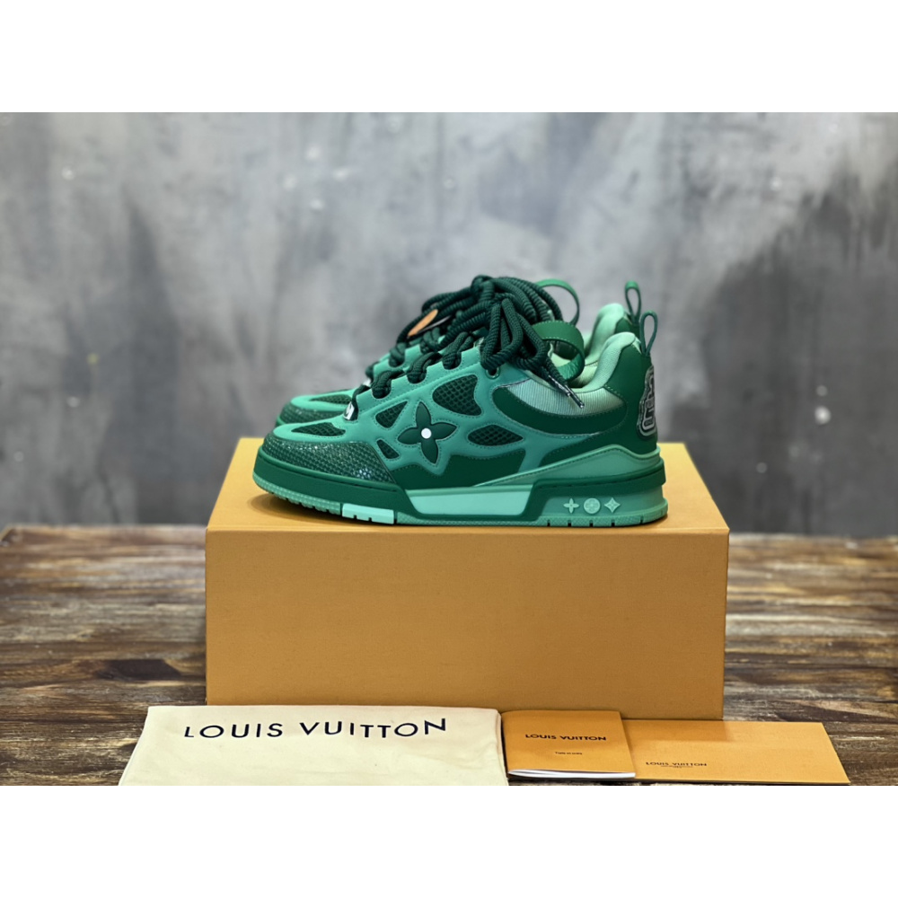 Tênis Louis Vuitton LV Skate Verde