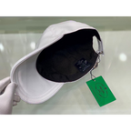 Boné Prada em Re-Nylon Branco