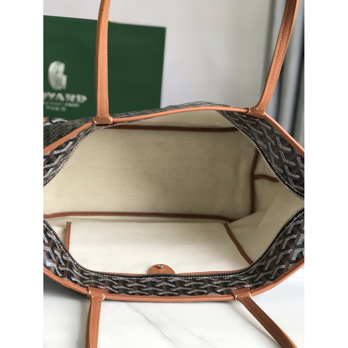 Bolsa Goyard Goyardine Artois GM 41x30x23.5x13cm (quatro cores)