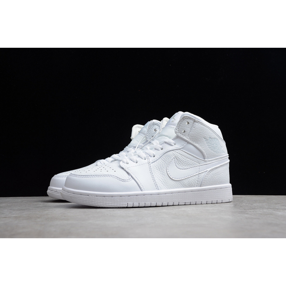 AIR JORDAN 1 MID WHITE