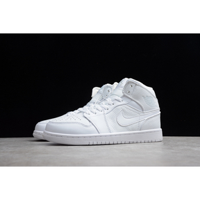 AIR JORDAN 1 MID WHITE